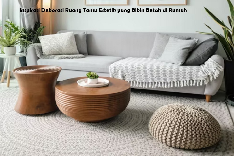 10 Inspirasi Dekorasi Ruang Tamu Estetik yang Bikin Betah di Rumah