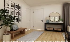 Dekorasi Ruang Tamu Minimalis Tanpa Sofa Namun Tetap Elegan Dekorasi Ruang Tamu Minimalis Tanpa Sofa Namun Tetap Elegan