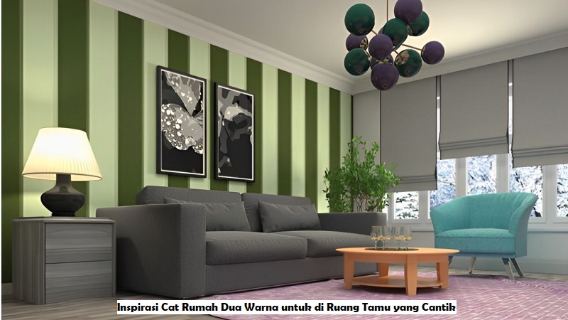 Cat Rumah Dua Warna