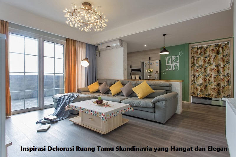 Dekorasi Ruang Tamu Skandinavia